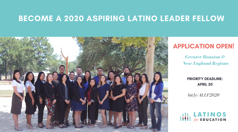 Latino Leaders Join The First Cohort Of The Aspiring Latino Leaders  Fellowship In Houston - Latinos for Education
