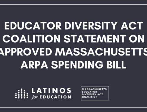 Educator Diversity Act Coalition Statement on Approved Massachusetts ARPA Spending Bill