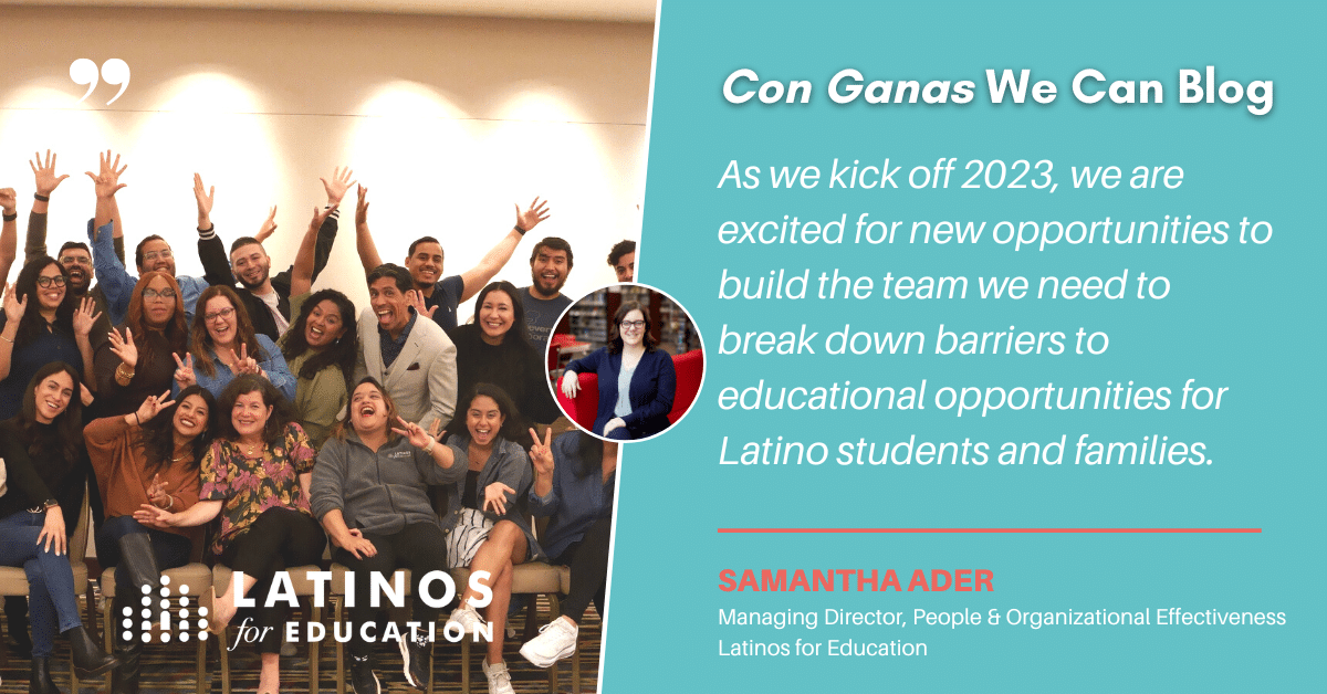 Latinos for Education Continues to Grow as the Need is Increasingly Urgent  - Latinos for Education